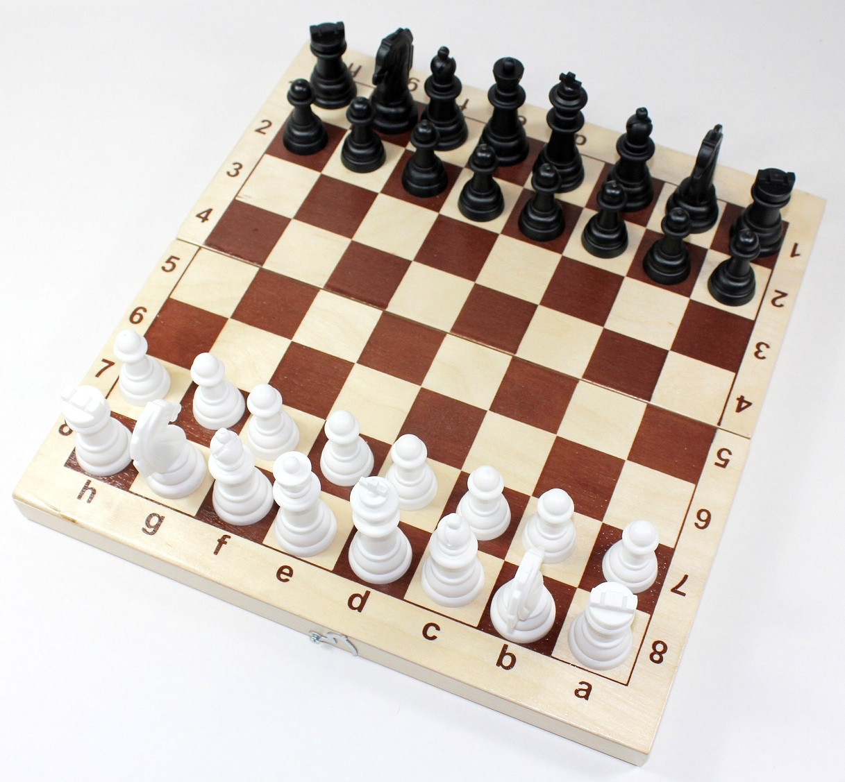 Игра настольная "Шахматы" (деревянная коробка, поле 29см х 29см), арт. 03878 - фото 1 - id-p222831917