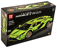 Конструктор Mould King 13057S Lamborghini Sian FKP 37 с ДУ и моторизацией, 3819 деталей, подарок мальчику,