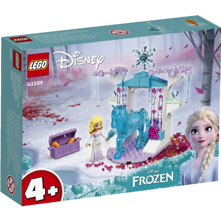 Конструктор LEGO Disney Frozen 43209 Ледяная конюшня Эльзы и Нокка Лего Дисней - фото 1 - id-p222832188