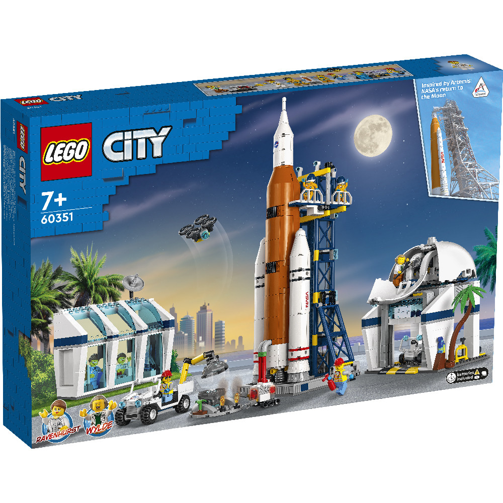 Конструктор LEGO City 60351 Космодром Лего Сити - фото 1 - id-p222832233