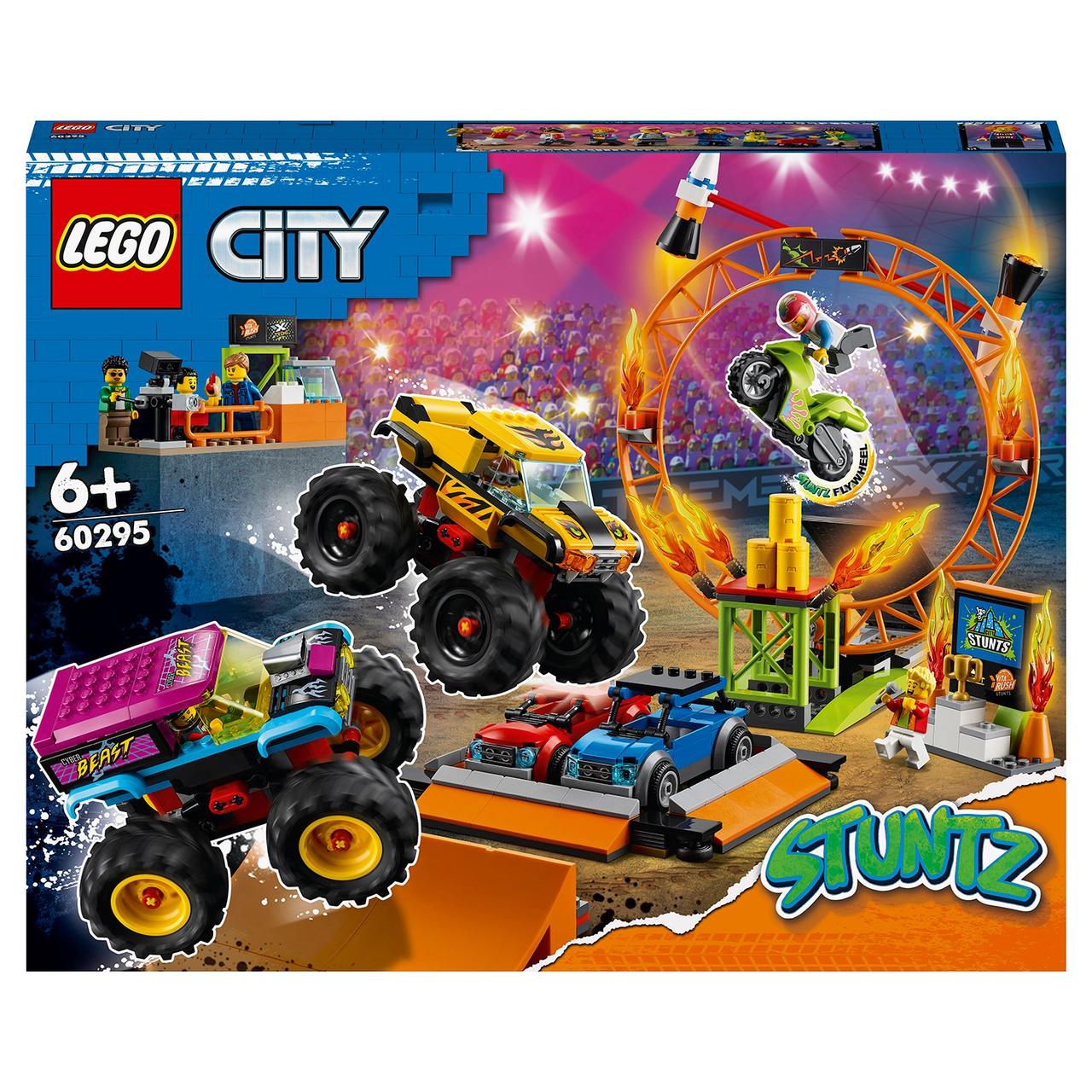 Конструктор LEGO City 60295 Арена для шоу каскадёров Лего Сити - фото 1 - id-p222832307