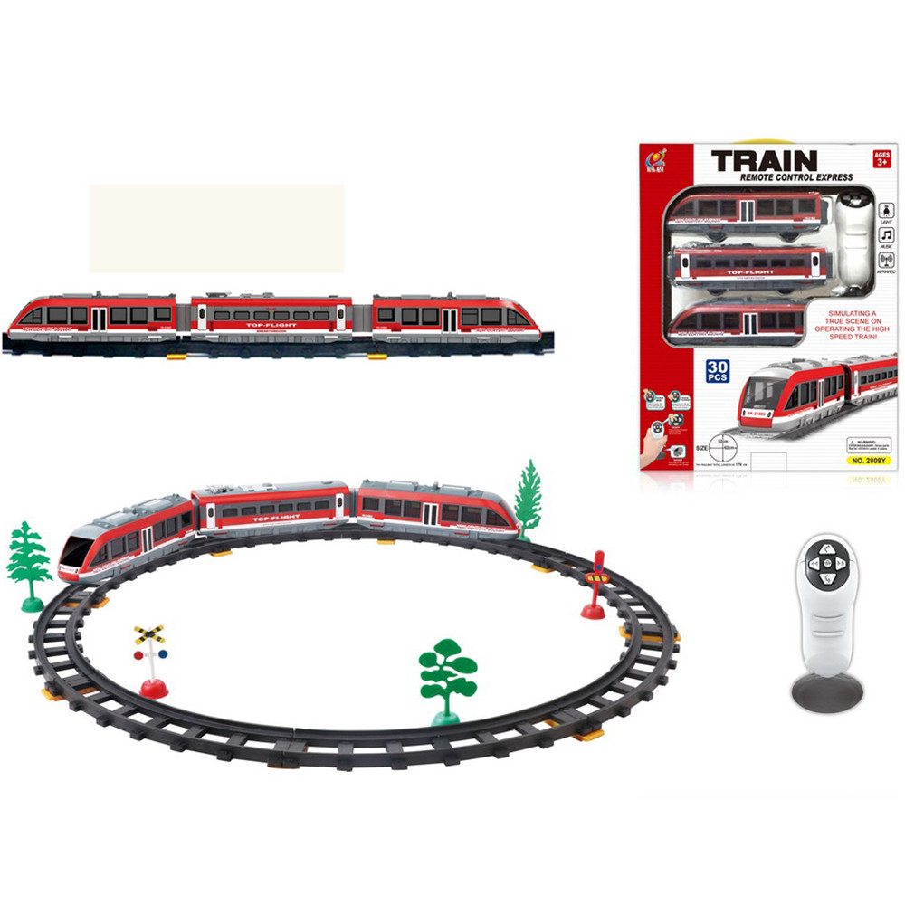 Игровой набор Qunxing Toys "Экспресс-поезд" 2809Y - фото 1 - id-p222832382