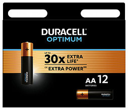 Батарейки AA Duracell Optimum LR6/MX1500 12BP