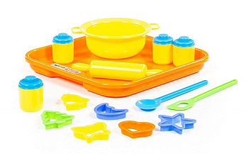 Набор детской посуды для выпечки №1 с подносом