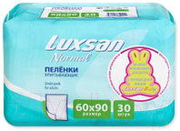 Набор пеленок одноразовых детских Luxsan Normal 60x90