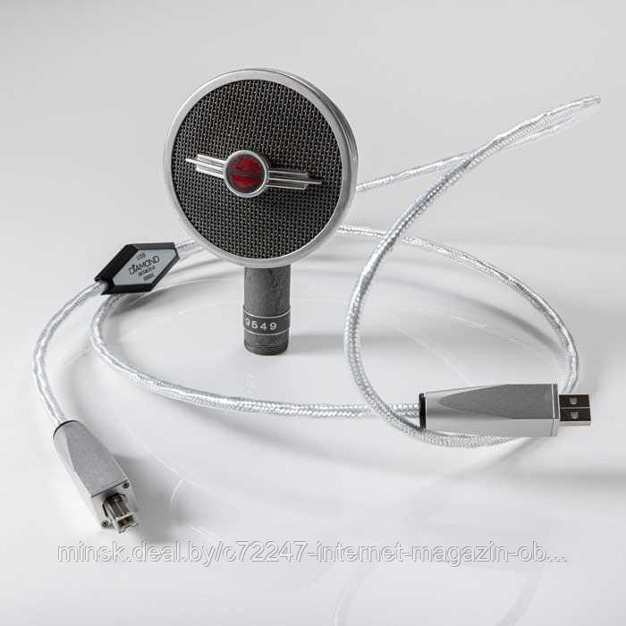 Кабель межблочный Цифровой оптический Crystal Cable Micro2 Diamond USB / 1м - фото 1 - id-p222840600