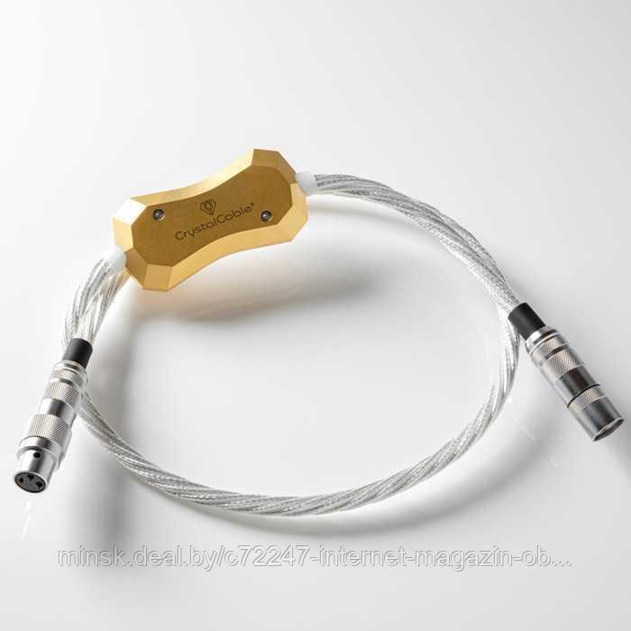 Кабель межблочный Аналоговый балансный ( 2 XLR - 2 XLR ) Crystal Cable Da Vinci Interconnect XLR / 1м - фото 1 - id-p222840611