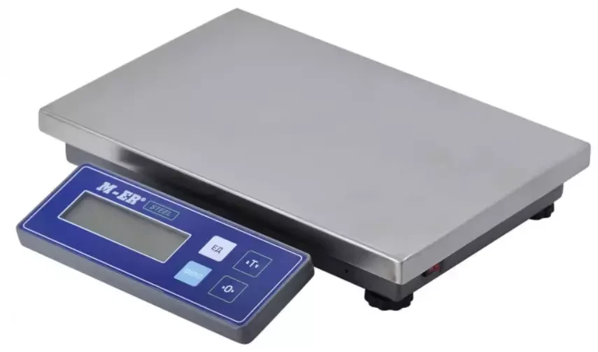 Весы M-ER 224AF-15.2 STEEL LCD USB