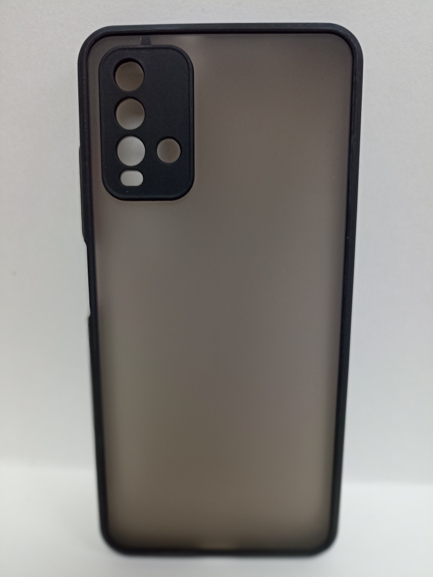 Чехол Xiaomi Redmi Note 9T матовый с зеленым ободком - фото 7 - id-p222840851