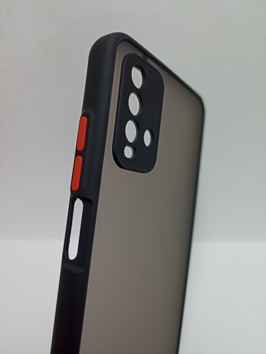 Чехол Xiaomi Redmi Note 9T матовый с зеленым ободком - фото 8 - id-p222840851