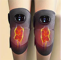 Физиотерапевтический электрический массажер для суставов с подогревом Fever knee massager D102 (колено,