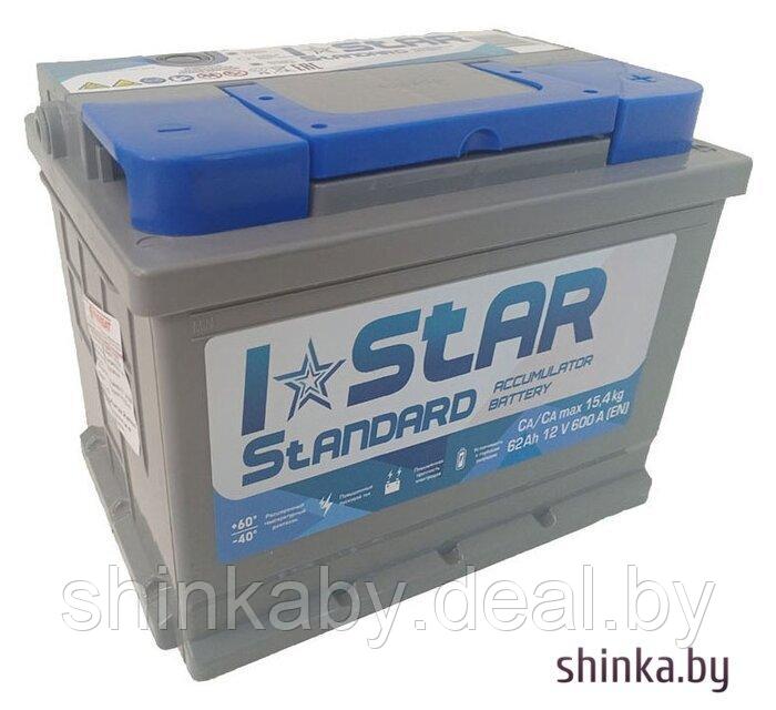 Автомобильный аккумулятор I-STAR 62 R+ (62 А·ч) - фото 1 - id-p222840952