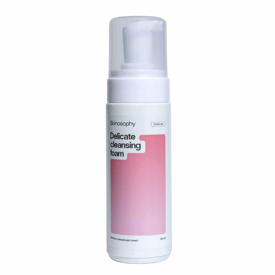 Пенка для умывания Skinosophy Delicate Cleansing Foam - фото 1 - id-p222841002