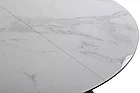 Стол обеденный Бонжур - Белый мрамор/Черный (Столлайн), фото 7