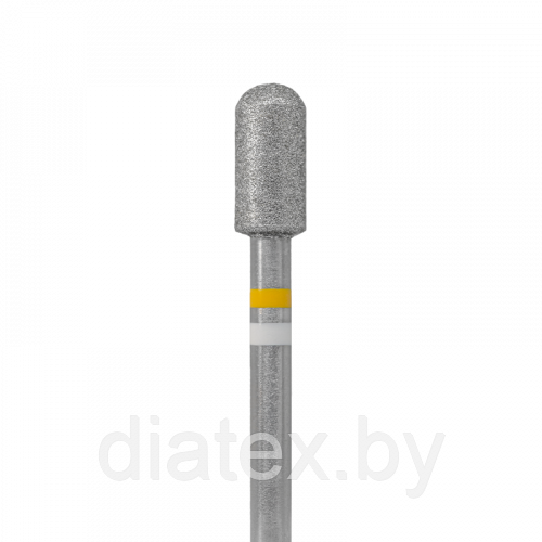 Тайфун, Алмазная фреза с Жемчугом (цилиндр закругленный), D4, L080, супермелкая, 836.104.137.080.040