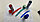 Карандаши для маркировки животных ( красный, зелёный, синий, оранжевый, фиолетовый), фото 2