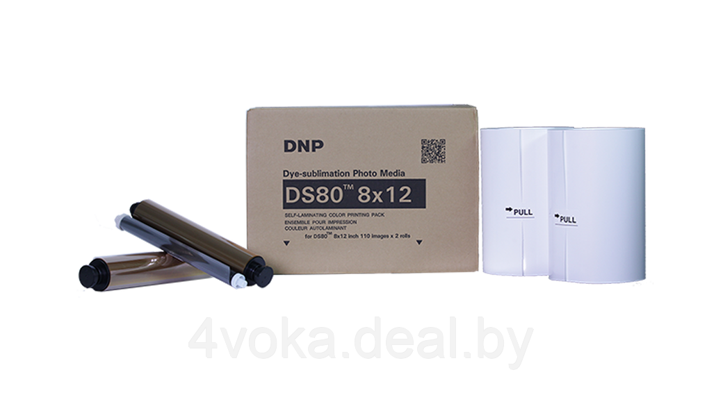 DS80  (8x12") Комплект расходных материалов для сублимационного фотопринтера DNP DS80  (8x12")