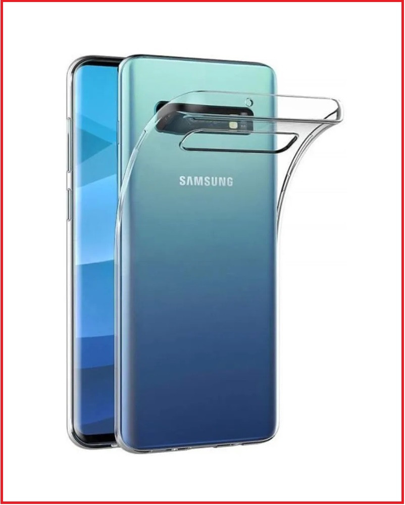 Чехол-накладка для Samsung Galaxy S10 (силикон) SM-G973 прозрачный - фото 1 - id-p92962642