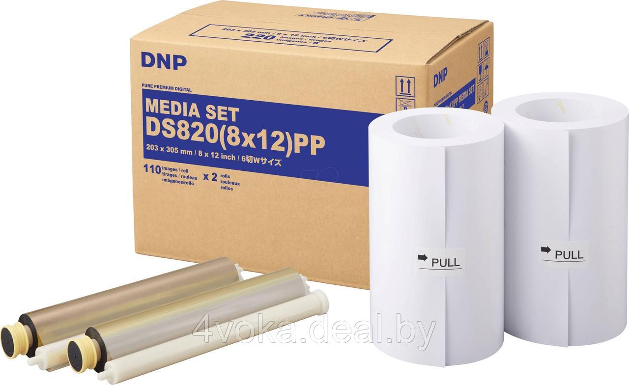 DS 820 (8Х12") PP Комплект расходных материалов для сублимационного фотопринтера DNP DS 820  8Х12 PP