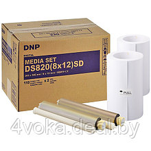 DS 820 (8x12") Комплект расходных материалов для сублимационного фотопринтера DNP DS 820 (8x12) SD