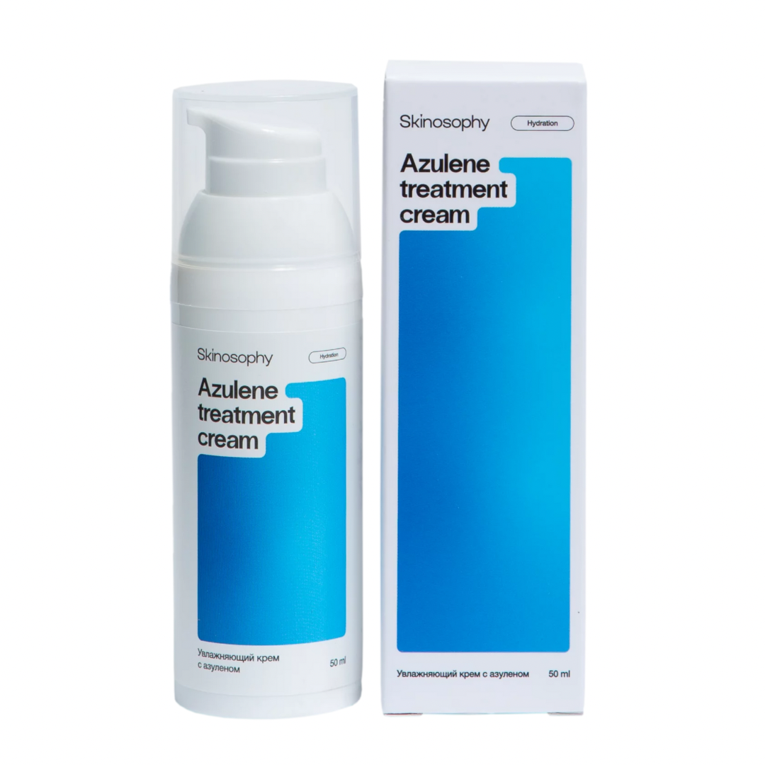 Крем увлажняющий Skinosophy Azulene Treatment Cream 150 - фото 1 - id-p226575647