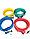 Ошейник для КРС пряжка (зеленый, синий, красный, желтый), фото 5