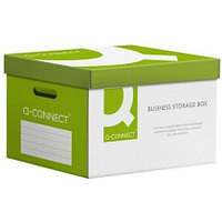Короб архивный "Q-Connect", 515x305x350 мм, зеленый