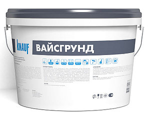 Высокоукрывистая фактурная грунт-краска Knauf Weissgrund, 15 кг, фото 2