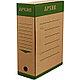 Коробка архивная "Эко", 100x327x240 мм, коричневый, зеленый, фото 3
