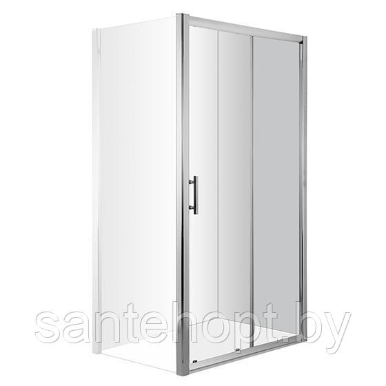 Двери для ниши раздвижные Deante Cynia, стекло прозрачное, 100×200см - фото 2 - id-p222847743