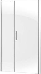 Двери для ниши распашные  Deante Moon, стекло прозрачное, 20+70х200см