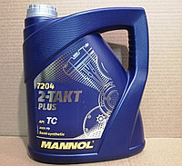 2 -Takt Plus Масло MANNOL 7204 (API TC) 4л, MOTO