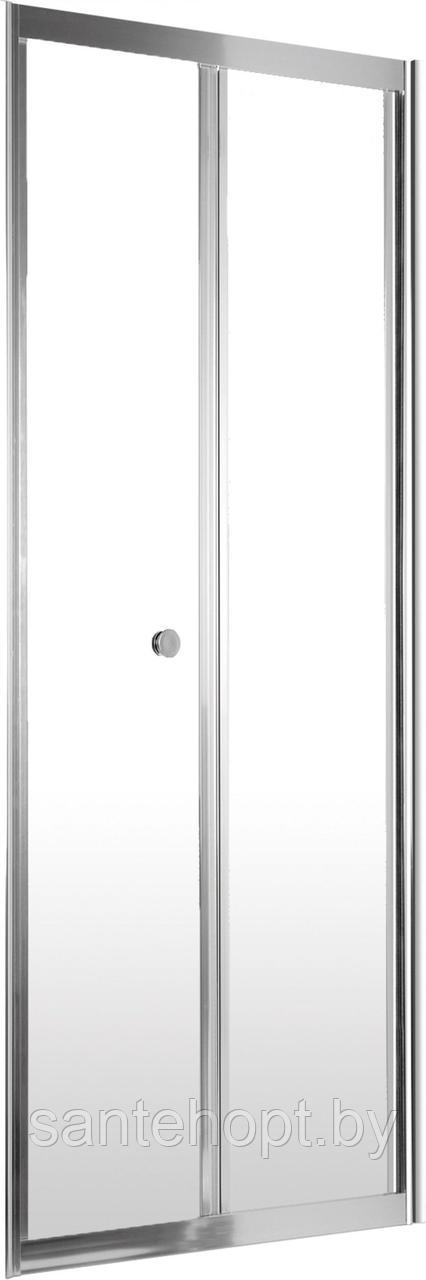 Двери для ниши складные Deante Flex, стекло прозрачное, 80х185см - фото 1 - id-p222847763