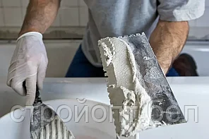 Гипсово-цементная штукатурка Тайфун LUX HYBRID, 30 кг, РБ, фото 2