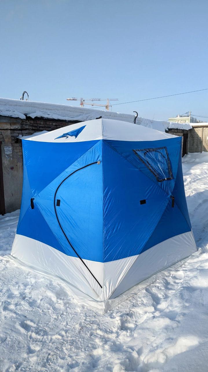 Зимняя палатка Куб Traveltop-2102а - фото 3 - id-p192824003