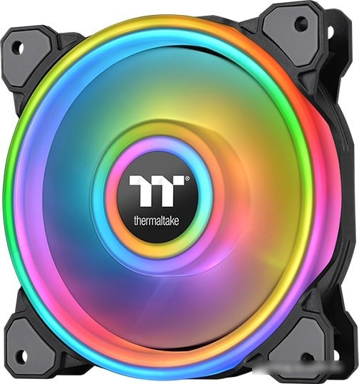 Вентилятор для корпуса Thermaltake Riing Quad 14 RGB TT Premium CL-F089-PL14SW-C - фото 1 - id-p222848236
