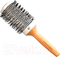 Расческа Olivia Garden Eco Friendly Bamboo Brush Термобрашинг керамический бамбуковый