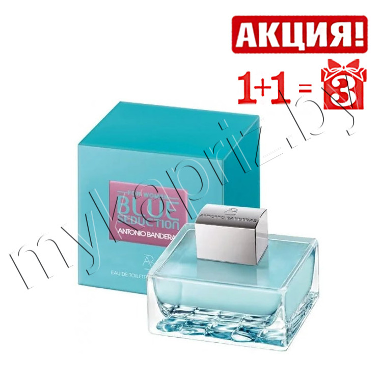 Женская туалетная вода Antonio Banderas Blue Seduction 100ml - фото 1 - id-p168356401