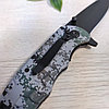 Тактический складной нож Boker B056, серый пиксель, фото 3