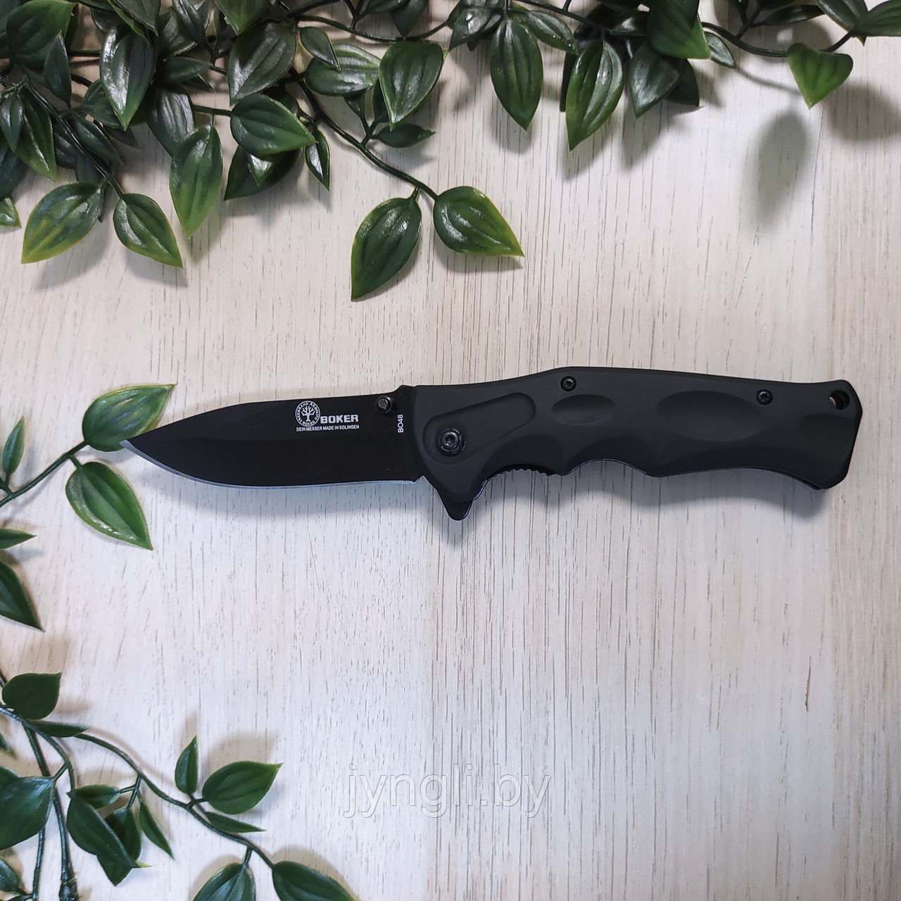 Тактический складной нож Boker B048, черный - фото 3 - id-p222559640