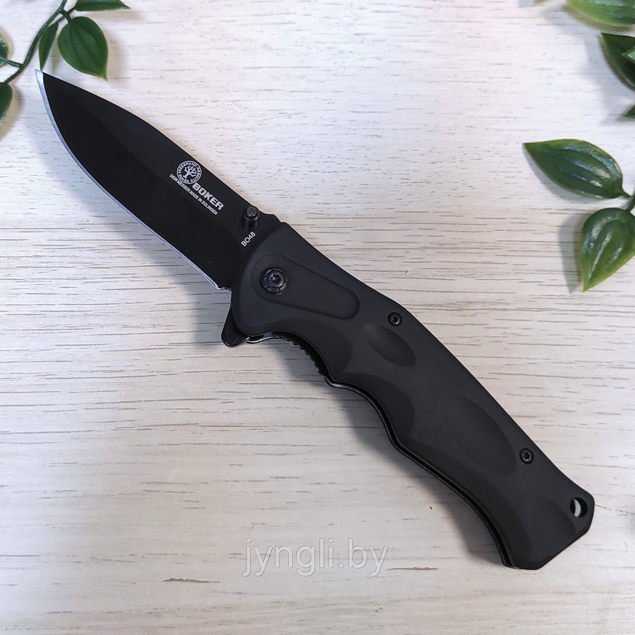 Тактический складной нож Boker B048, черный