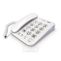Проводной телефонный аппарат TeXet TX-262 светло-серый