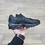 Кроссовки Nike Air Max 95 Essential Triple Black, фото 2