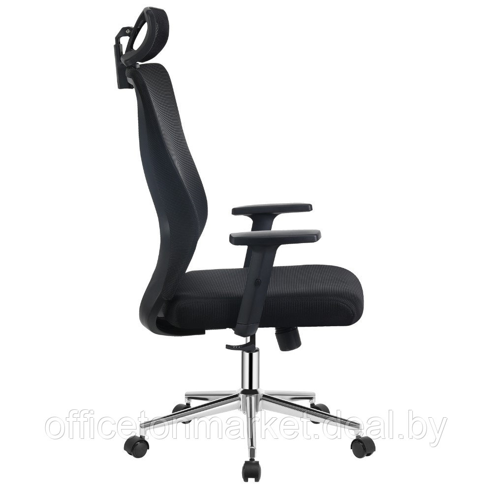 Кресло для руководителя EVERPROF "Joy", сетчатая ткань, пластик, черный - фото 2 - id-p222408920