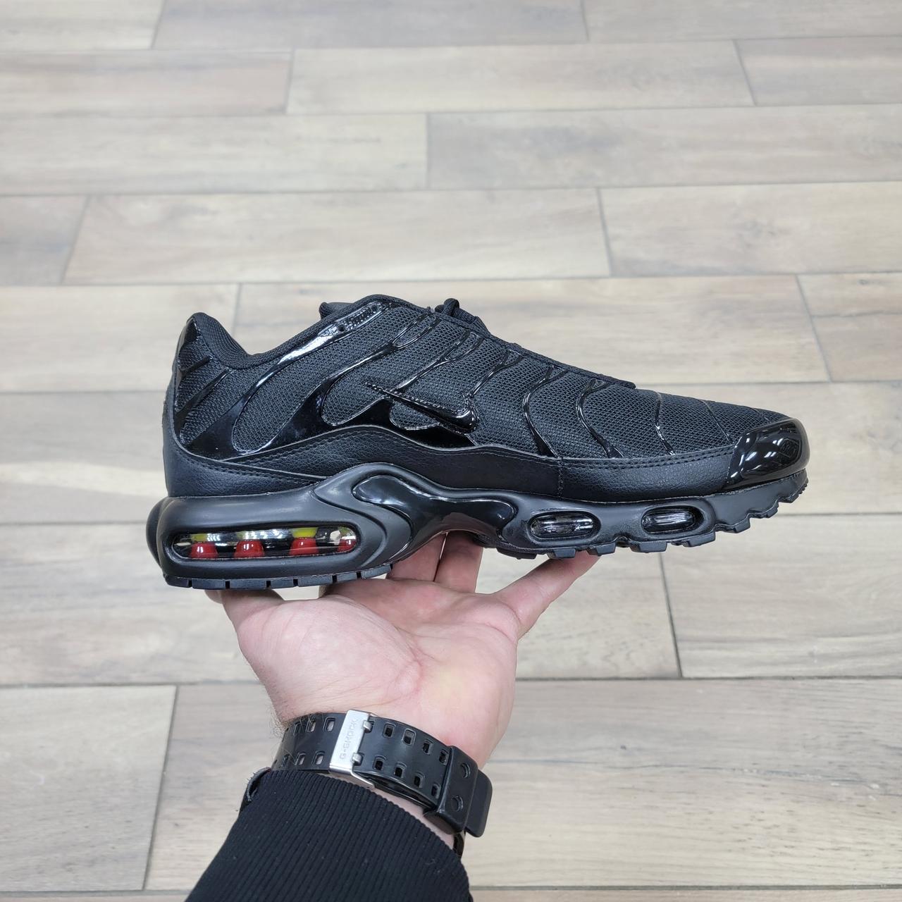 Кроссовки Nike Air Max Plus Tn Full Black - фото 2 - id-p55020693