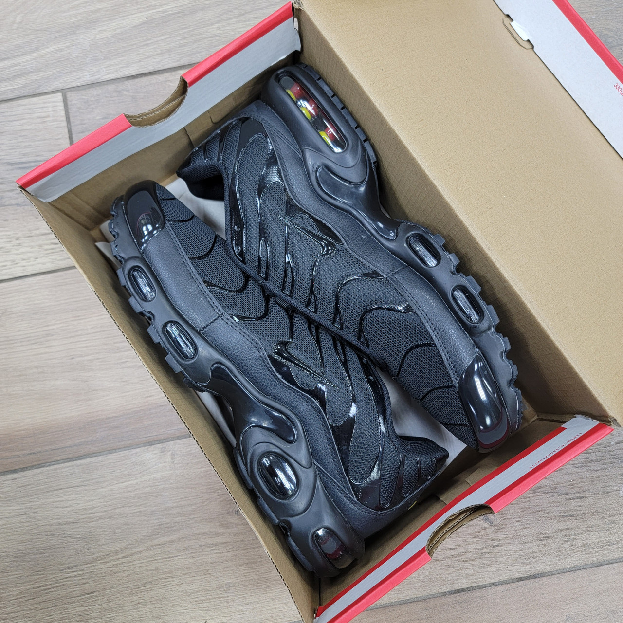 Кроссовки Nike Air Max Plus Tn Full Black - фото 6 - id-p55020693