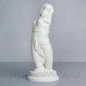 Гипсовая фигура Торс танцующей менады Вакханки, 21.5 х 21.5 х 52 см