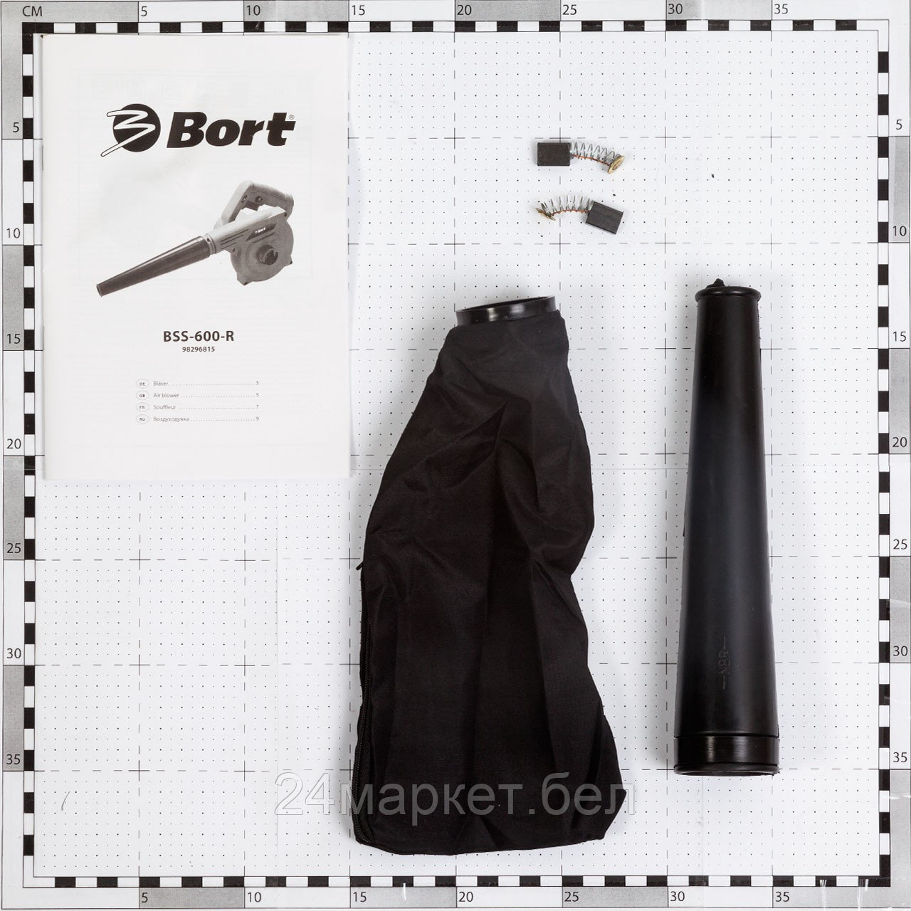 Bort Воздуходувка-пылесос электрическая Bort BSS-600-R электрический 98296815 - фото 4 - id-p222875297