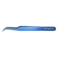 Пинцет для наращивания ресниц TimBale ZD-05 (Blue) - фото 1 - id-p222872613