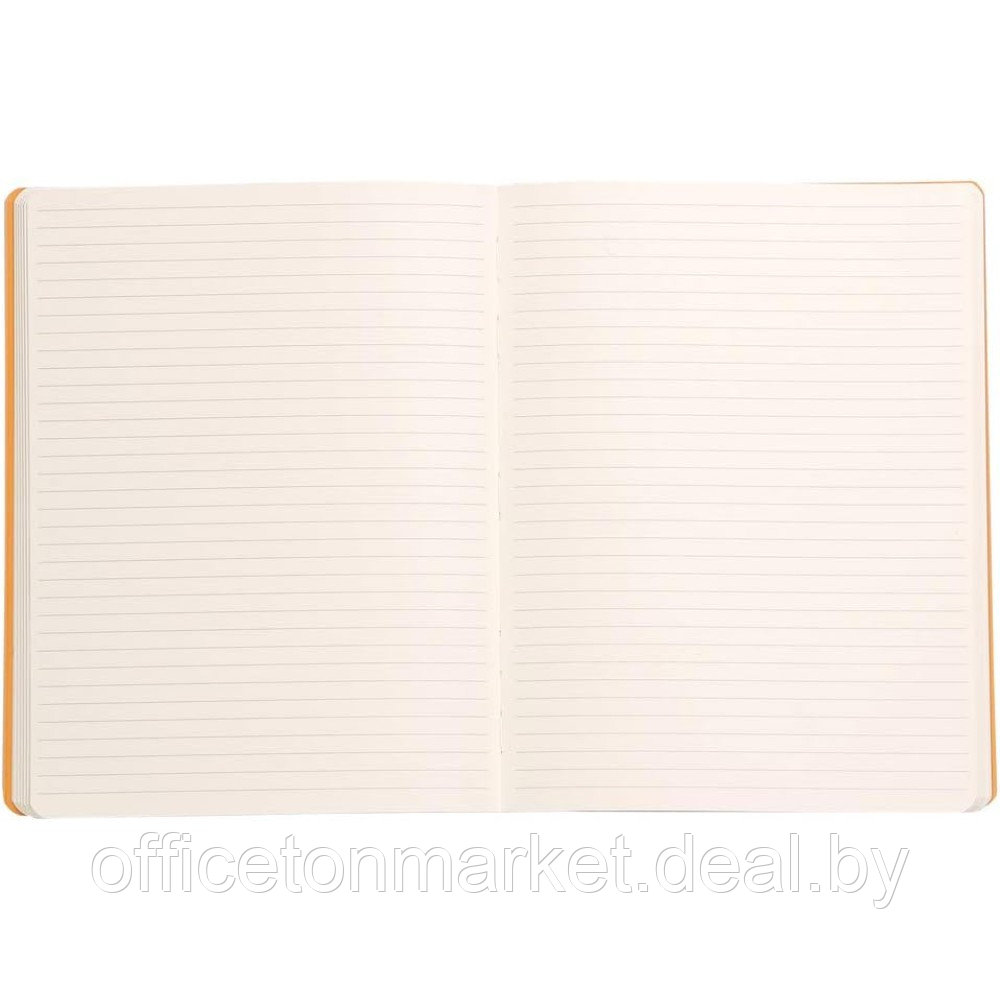 Блокнот Clairefontaine Rhodia "Rhodiarama", A5+, 80 листов, линейка, оранжевый - фото 2 - id-p222872532